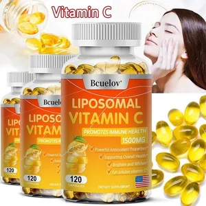 Liposomal C-vitamin - Fremmer kollagenproduktionen understøtter hudens immunsundhed Kraftfuldt antioxidant energitilskud