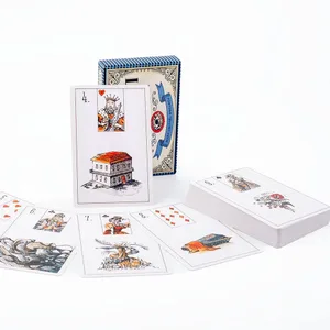 Мүмкін Lenormand 52 Cards Deck 9.7*6.3CM English Visions for Begination Edition палуба тақтасы ойындар ойнау