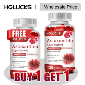 Buy 1 Get 1 Free! Astaxanthin 24mg Supplement para sa Skin & Eye Health Anti-Aging & UV Defense Binabawasan ang Pagkapagod sa Mata Non-GMO