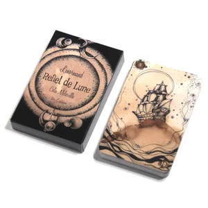 Lenormand reflet de lune lenormand cartas de tarô baralho jogos de cartas oracle para adultos divertidos jogos de festa suprimentos presente