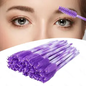100PCS Βούρτσα Βλεφαρίδων Μίας Χρήσης Βούρτσες Μάσκαρα Βλεφαρίδων Μάσκαρα Ράβδοι Εφαρμογής Χειλιών Μίας Χρήσης Πινέλα Γυναικεία