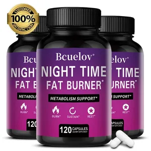 Melhor queimador de gordura noturno - queimador de gordura termogênico, supressor natural de apetite e impulsionador do metabolismo, saúde imunológica