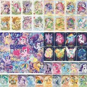 Genuine My Little Pony Card Friendship Eternal 6 7 8 Huiyue Series SC SLR SGR UR Cute Princess Anime Cartes de col·lecció Joguina