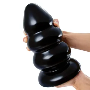 Super Huge Anal Plugขนาดใหญ่Dildos ButtPlug Anus Expansionต่อมลูกหมากMassagerพร้อมถ้วยดูดของเล่นสำหรับผู้หญิงผู้ชายMasturbator