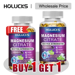 Buy 1 Get 1 Free! Magnesium Citrate 1000mg Supplement para sa Constipation Relief Muscle Cramps at Mas Matulog na Babae at Lalaki
