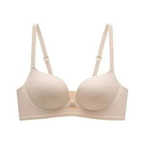 Sexy Seamless Push Up Lingerie For Women Small Breast Gathering Show Big Collect Auxiliary Breast Comfortable and Breathable Bra