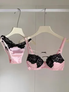 Teen Girl Push Up Bras Sexy Lace Underwire Bra for Small Bust Gathering Push Up Anti Sag Comfortable Lingerie Hot Sale
