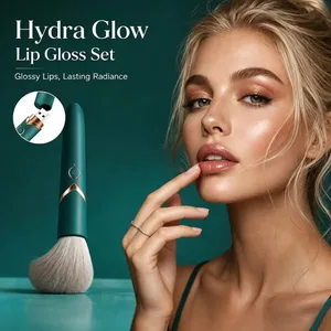 1PC 2 In 1 Electric Foundation Brush Vibration Makeup Brush Multi-Function Soft Fluffy Portable Rechargeable Detail Makeup Tools