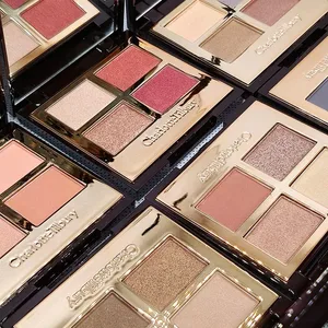 Charlotte Tilbury Brand Makeup 4 Kulay Eye Shadow Disc 5.2g Pillow Talk Kalikasan Madaling Kulay Foundation Eyeshadow Cosmetics