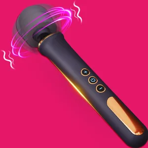 Massatge de varetes AV d'alta potència per a l'estimulació del clítoris Joguina sexual impermeable per a adults amb punt G per a dones Vibrador Plaer íntim