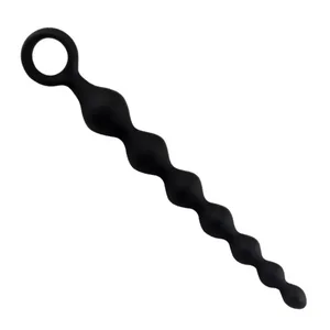 20CM Silicone Anal Beads Prostate Stimulator Ball Butt Plug With Pull Ring Adult Sex Toy for Women Men Couples Gay Flirt Product