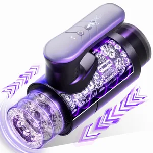 Masturbador per a homes, telescòpic automàtic de silicona, masturbació vaginal, mamada anal, estimulador oral de cony, joguines sexuals, productes per a adults