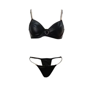 Dames Plus-size beugellingerieset Tweedelig ondergoed Lingerieondergoed Nachtkleding Kanten kwastje Parelhangerondergoed