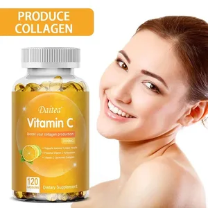 C-vitamiini 2000 Mg edistää kollageenin tuotantoa C-vitamiinin liposomaalinen ravintolisä, ei-GMO ja gluteeniton kasvissyöjä