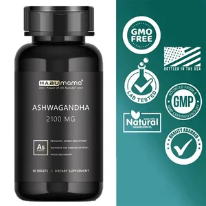 อาหารเสริมพลังงาน Ashwagandha ดั้งเดิมที่ไม่ใช่จีเอ็มโอรองรับพลังการเจริญพันธุ์ตามธรรมชาติ