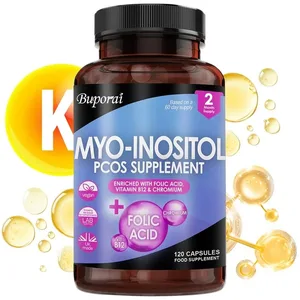 Myo-Inositol Supplement - Promotes Hormonal Balance and Ovarian Health Regulates Menstrual Cycles and Improves Mood