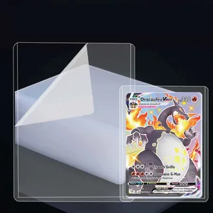 25-150 stk hårde kortholdere med beskyttende filmkorthylstre Anti-ridsebeskytter Passer til Yugioh Pokémon baseball sportskort