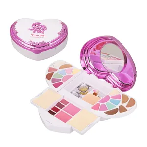 Kit Rias Set Lengkap untuk Wanita Multifungsi Semua Dalam Satu Kotak 32 Warna Bedak Wajah Kuas Highlighter Eye Shadow Palet Rias