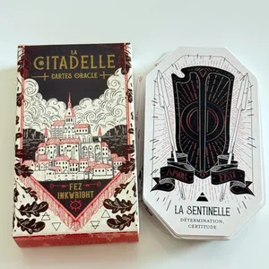The Citadel A Fantasy Oracle Deck French Version Tarot Card Entertainment Game For Family Party Board Game Oracle Cards
