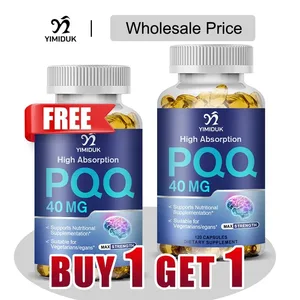 Buy 1 Get 1 Free! Ang PQQ 40mg Supplement para sa Cognitive Function Booster ay Pinahuhusay ang Enerhiya ng Utak Heart Brain at Anti-Aging Vegan