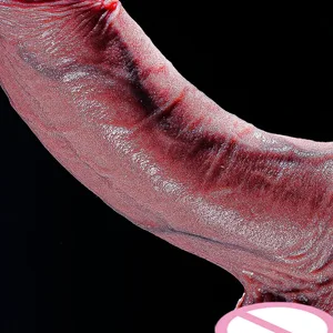 Napakalaking Makapal na Dildo Makatotohanang Dildos Diameter Girth Dildo para sa Anal G-spot Stimulate Body-Safe Big Anal Toys na may Suction Cup Giant