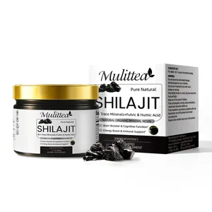Mulittea ผลิตภัณฑ์เสริมอาหารแร่ Shilajit ดั้งเดิมที่มีความบริสุทธิ์สูงพร้อมแร่ธาตุติดตาม 85+ และกรดฟุลวิคสำหรับความแข็งแกร่งของมนุษย์