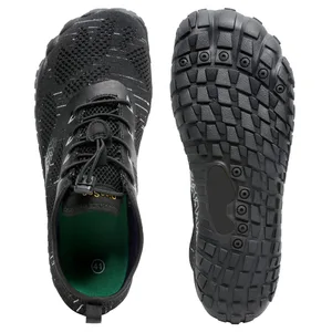 Sapatos minimalistas para homens mulheres dedo do pé largo descalço zero gota sapatos casuais moda tênis leve escalada sapatos de caminhada