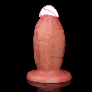 Қалың Дилдо Анальді секс-ойыншықтар үшін 18+ Сұйық силикон Butt Plug Үлкен Анальді Шынайы Дилдолар Стоматозды Plug Әйелдер Еркектер Гей Мастурбация