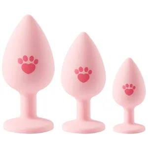 Joguina anal Plug anal de silicona suau per a butt plug per a principiants, homes, dones, parelles gais, estimulador anal de pròstata, masturbador per a adults, joguina sexual