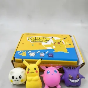 Blød Pikachu & Gengar Slow Rebound Stress Relief Legetøj Sød Kawaii Klemmedukke til Voksen