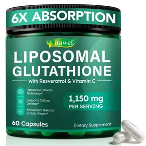 Itavel Lipozomal Glutatyon Kapsülleri Resveratrol C Vitamini ve Selenyum Hücresel Antioksidan Savunma Desteği 60 Kapsül