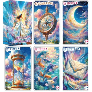 Fantasy Fairy Lenormand Tarot | 42-korts utökade Lenormand-däck | Perfekt för nybörjare | Inkluderar digital guidebok