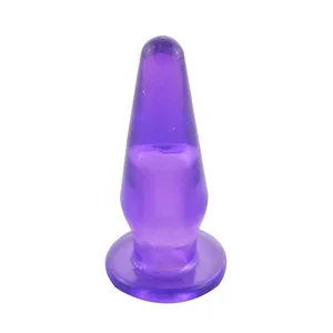 Крихітна анальна пробка Finger Sleeve Секс-іграшки Anus Stopper Butt Plug Jelly Waterproof Початківець Перша спроба Продукт Ігри для пар