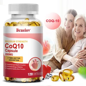 CoQ10 200mg Softgels- 3x Better Absorption Antioxidant for Heart Health & Energy Production Coenzyme Q10 Dietary Supplements
