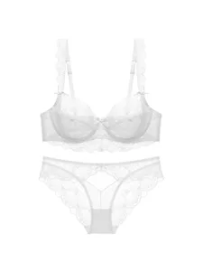 Deep Cleavage Push Up Bra ชุดชั้นในลูกไม้ชุดผู้หญิง Anti Sagging Sheer Comfort Bralette ทุกขนาดชุดชั้นในเซ็กซี่และมั่นใจ