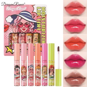 Το σετ Lip Gloss 6 συσκευασιών χρωματίζεται εύκολα και δεν ξεθωριάζει. Είναι απαραίτητο για αρχάριους με lip gloss και διακοπές