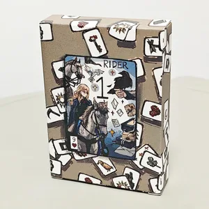 42 st Nybörjarvänliga Lenormand Cards Primitive Lenormand Deck Rana System 9*6cm