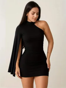 Ladies Sexy Neckline High-End Party Dres
