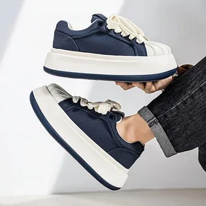 Chaussures de sport légères et polyvalentes, confortables, à semelles épaisses, augmentant la hauteur, tendance et minimalistes, nouvelle collection, chaussures de sport décontractées pour hommes