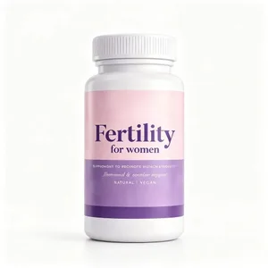 Fertility Capsules for Women Myo Inositol with Methylfolate & Multivitamins Hormonal & Ovarian Support Healthy Ovulation 60 Cts